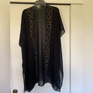 New With Tags Jessica McClintock beaded Kimono. 1 size fits all